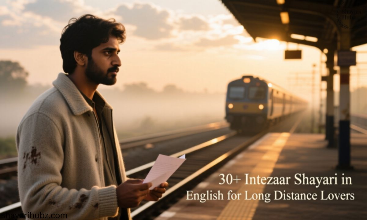 30+Intezaar Shayari in English for Long Distance Lovers