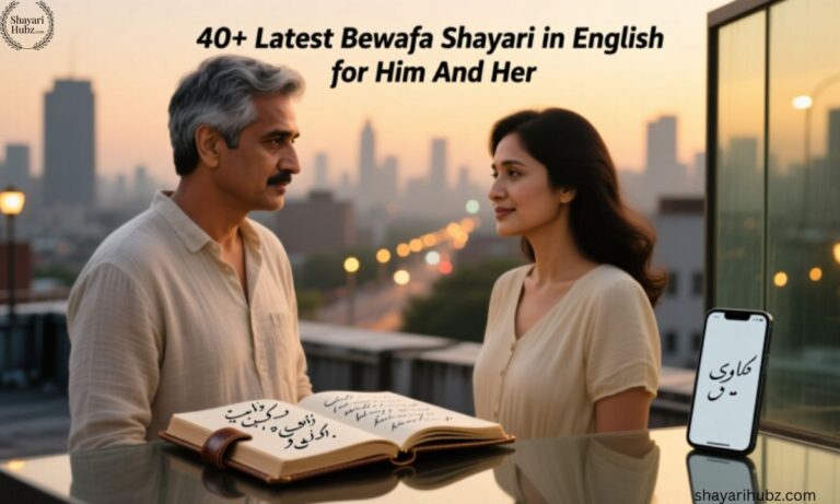 40+Latest Bewafa Shayari in English for Him and Her