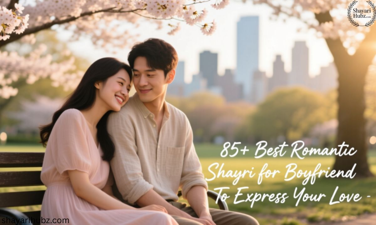 85+ Best Romantic Shayari for Boyfriend To Express Your Love