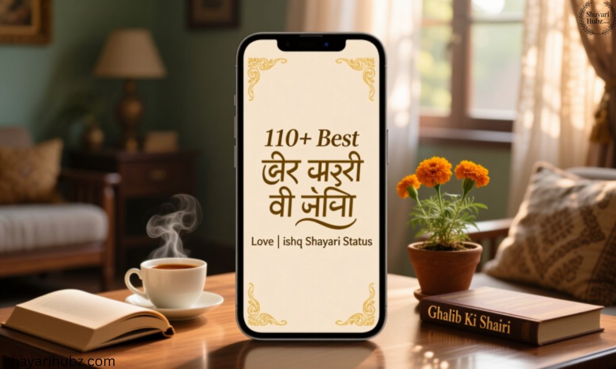 110+ Best इश्क शायरी दो लाइन Love ishq Shayari Status