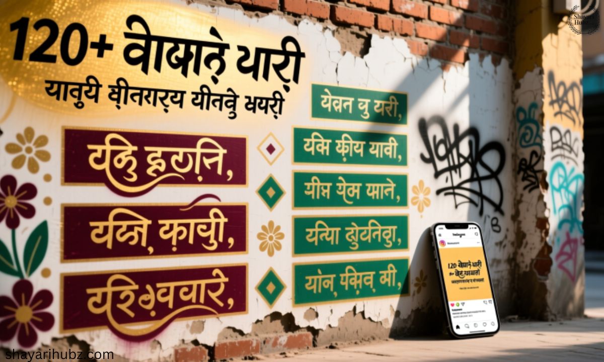 120+ Stylish Instagram Attitude Shayari in Hindi एटीट्यूड शायरी