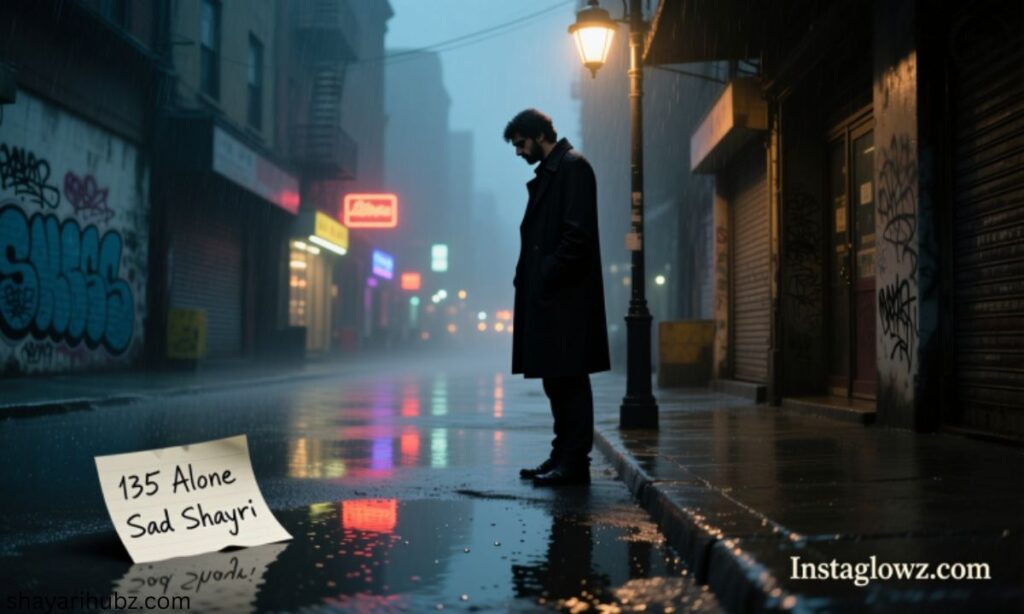 135 Alone Sad Shayari inEnglish At Instaglowz.com