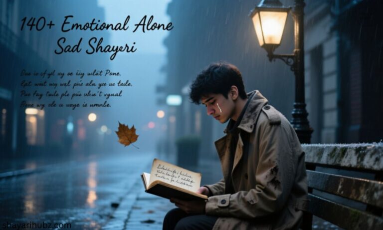 140+ Emotional Alone Sad Shayari in English अलोन शायरी इन इंग्लिश_