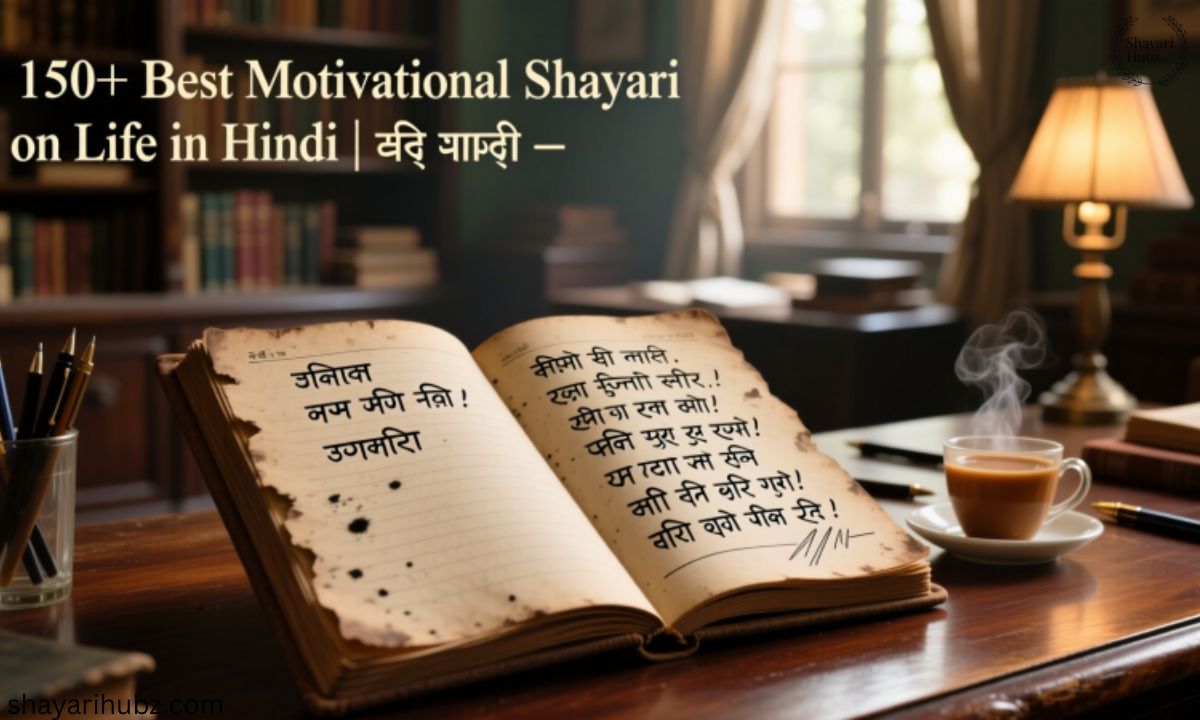 150+ Best Motivational Shayari on Life in Hindi बेस्ट लाइफ शायरी