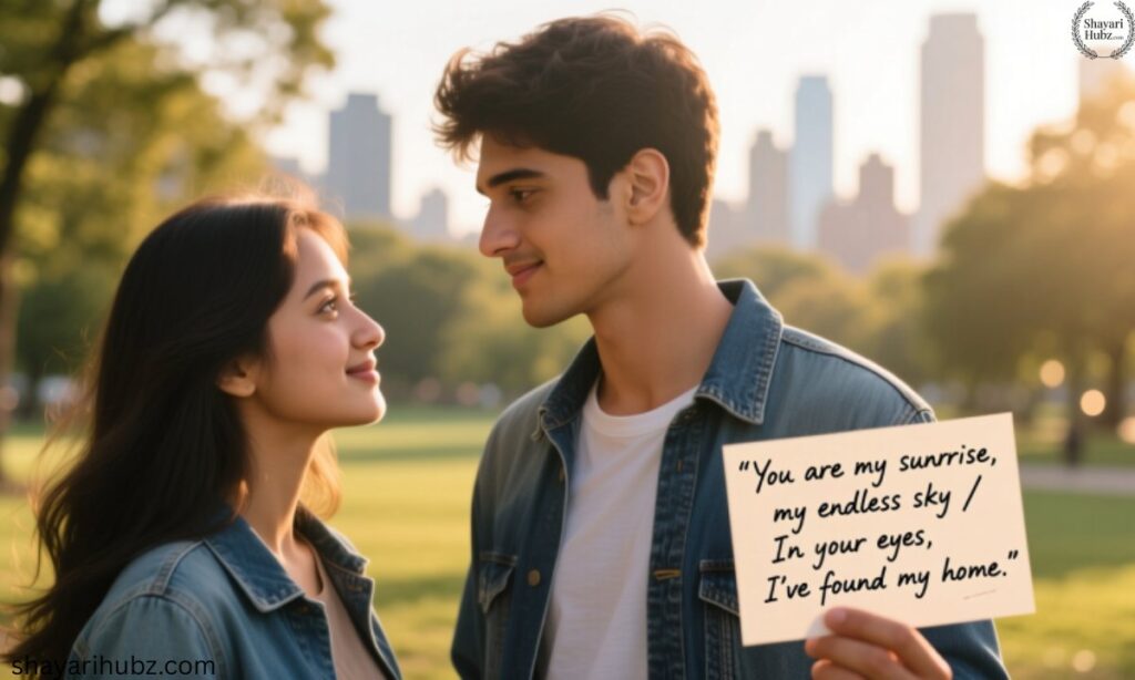 2 Line Love Shayari In English For Girlfriend