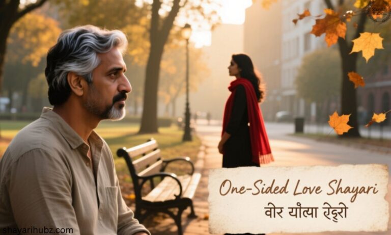 40+ One Sided Love Shayari in Hindi एक तरफा इश्क