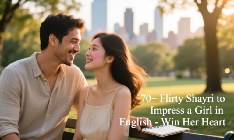 70+Flirt Shayari to Impress a Girl in English – Win Her Heart