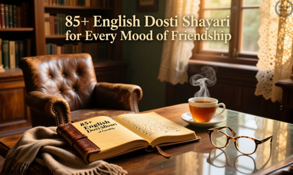 85+ English Dosti Shayari for Every Mood of Friendship