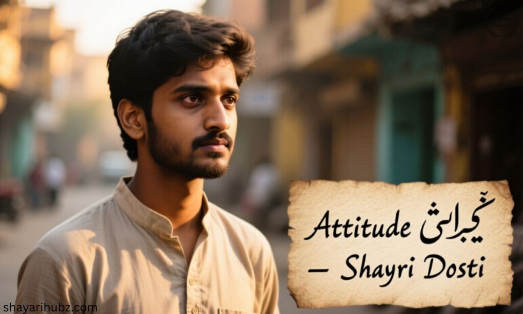 Attitude Shayari Dosti