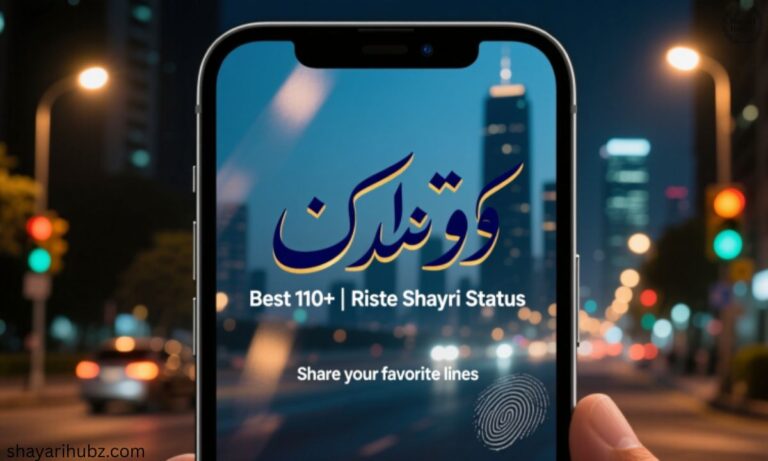 Best 110+ बेहतरीन रिश्ते शायरी Riste Shayari Status in Hindi