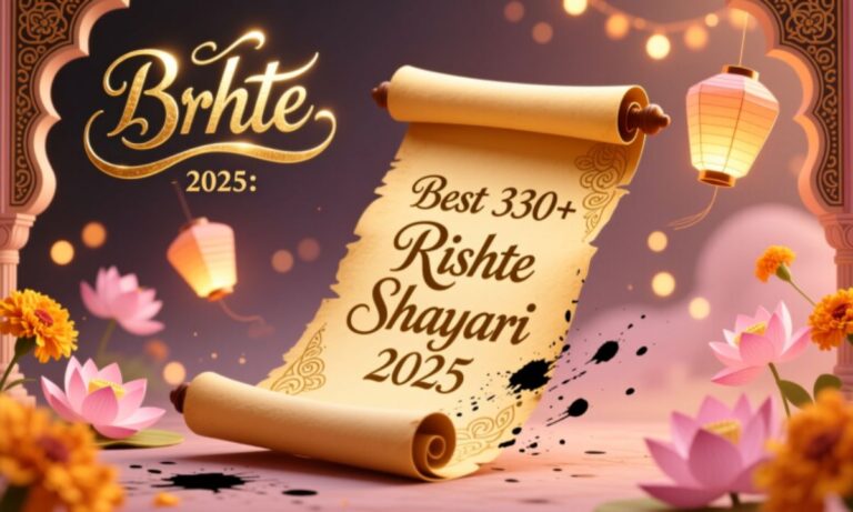 Best 330+ Rishte Shayari in Hindi रिश्ते शायरी 2025