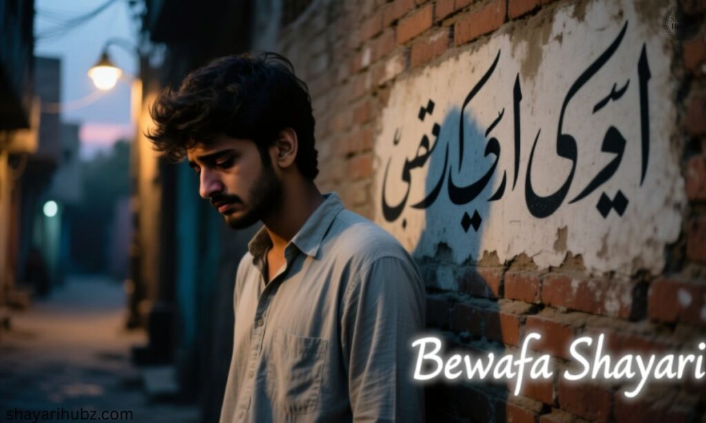 Bewafa Shayari Image and Photo