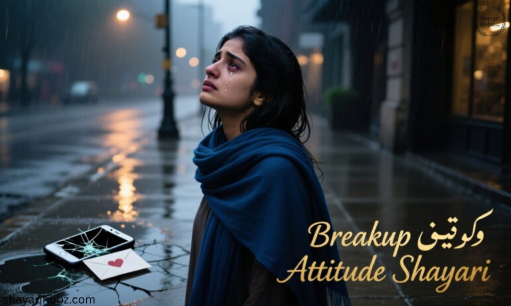 Breakup Attitude Shayari for Girl