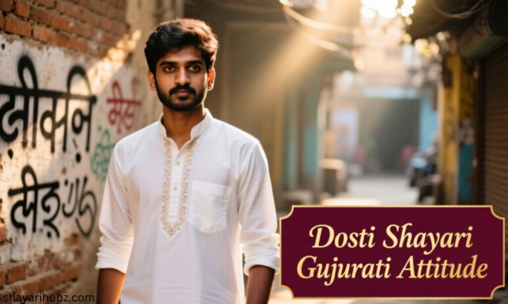 Dosti Shayari Gujarati Attitude