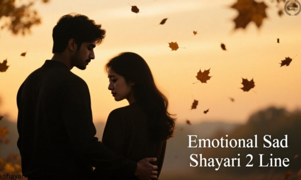 Emotional Sad Shayari 2 Line
