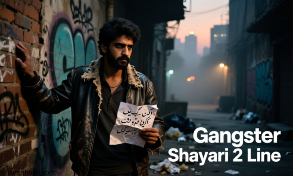 Gangster Shayari 2 Line