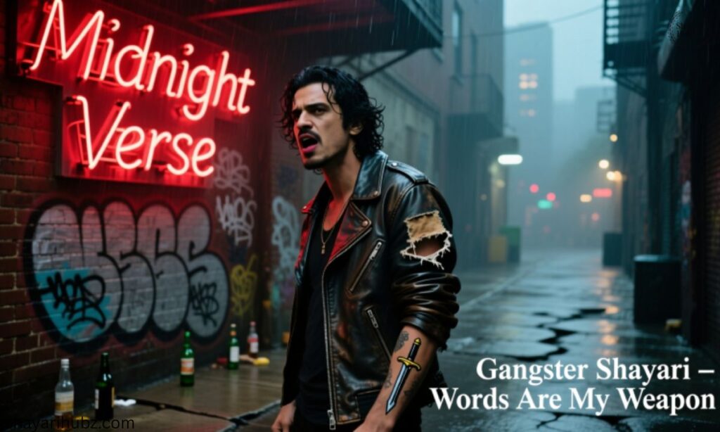 Gangster Shayari in English