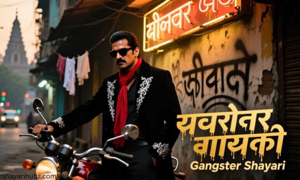 Gangster Shayari in Hindi