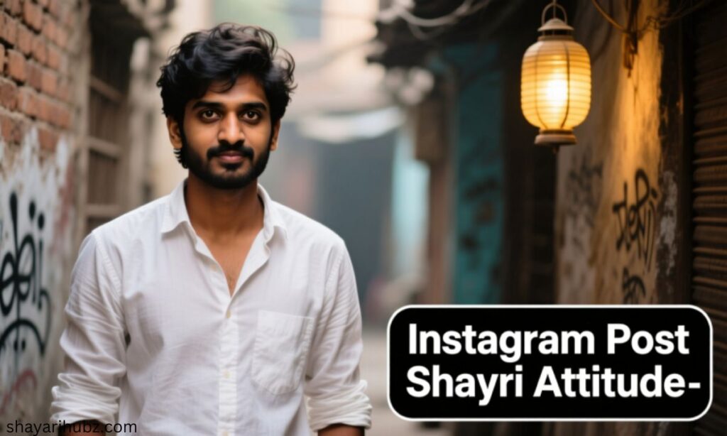 Instagram Post Shayari Attitude