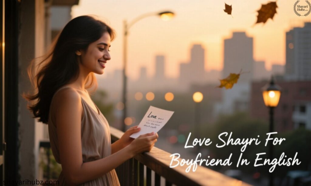 Love Shayari For Boyfriend In English