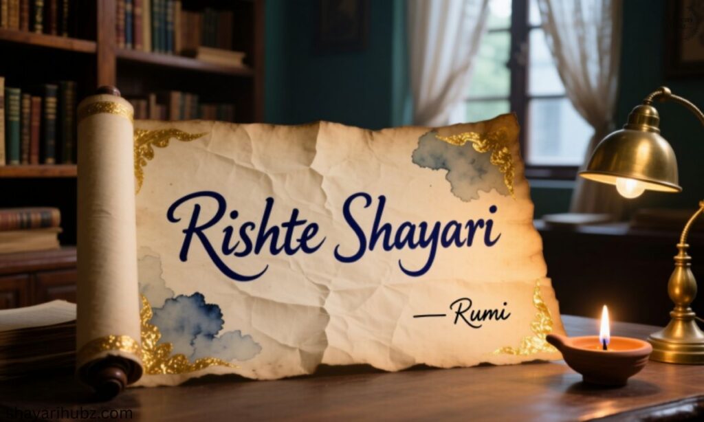 Rishte Shayari in Hindi