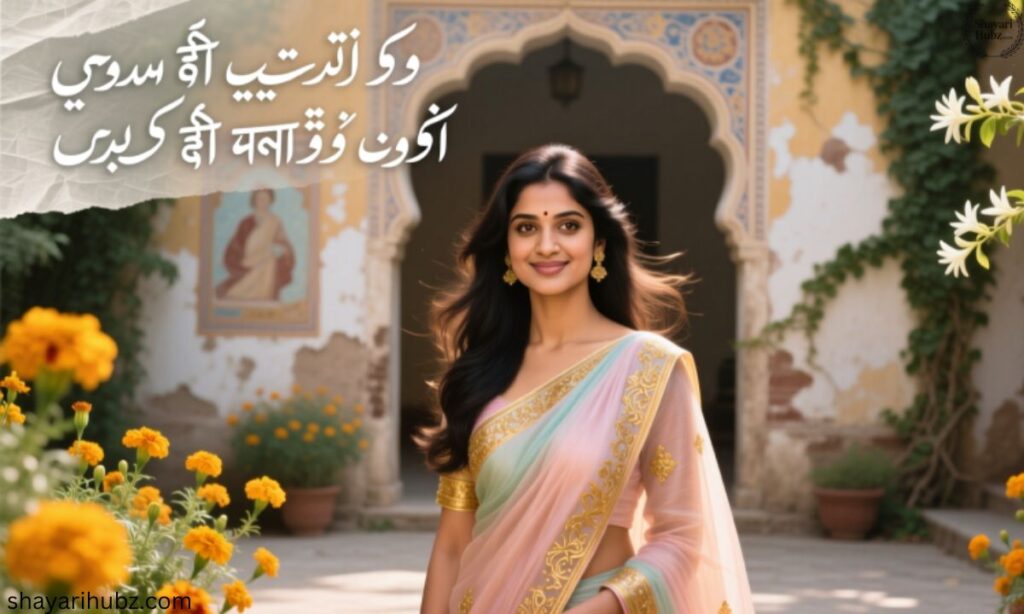 सनम की खूबसूरती की तारीफ शायरी