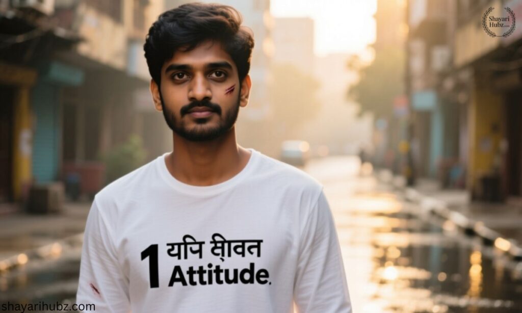 1 लाइन स्टेटस Attitude
