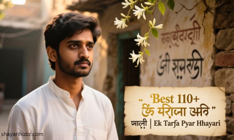 Best 110+ एक तरफा प्यार शायरी Ek Tarfa Pyar Shayari