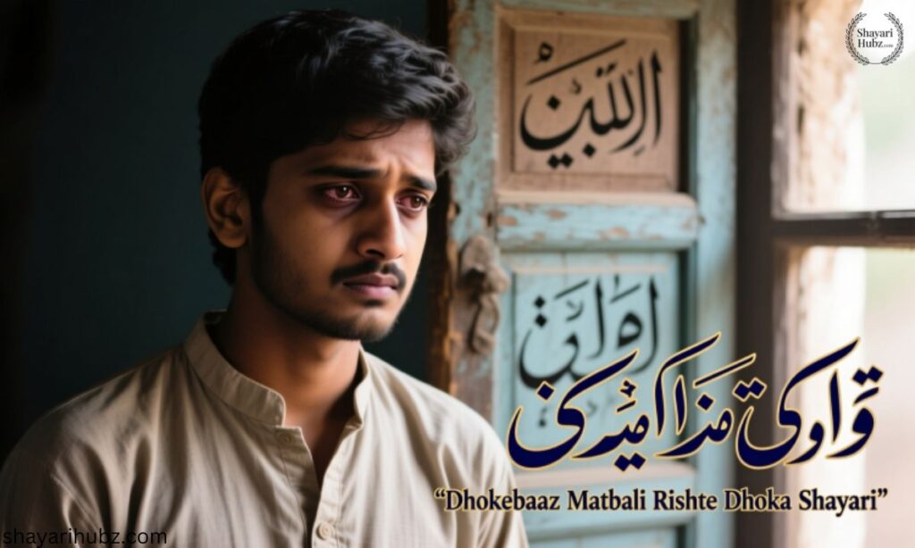 Dhokebaaz Matlabi Rishte Dhoka Shayari