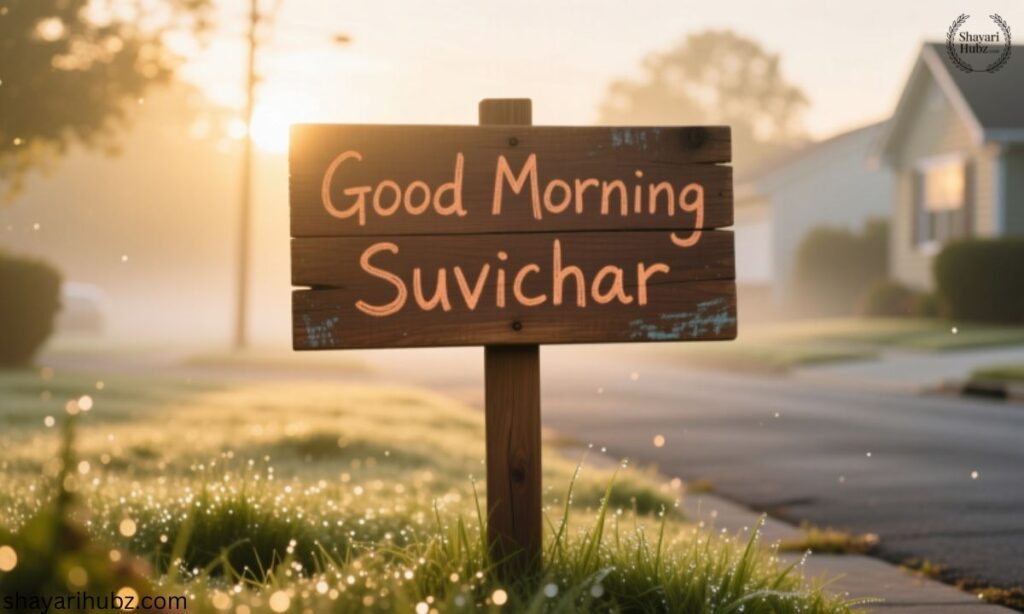 Good Morning Suvichar