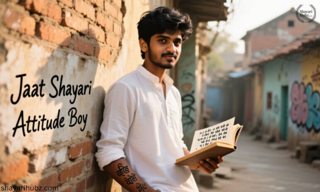 Jaat Shayari Attitude Boy