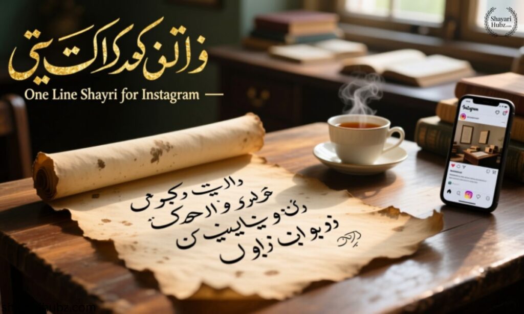 One Line Shayari for Instagram