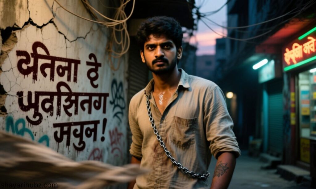 किस्मत ने उड़ाया मजाक शायरी