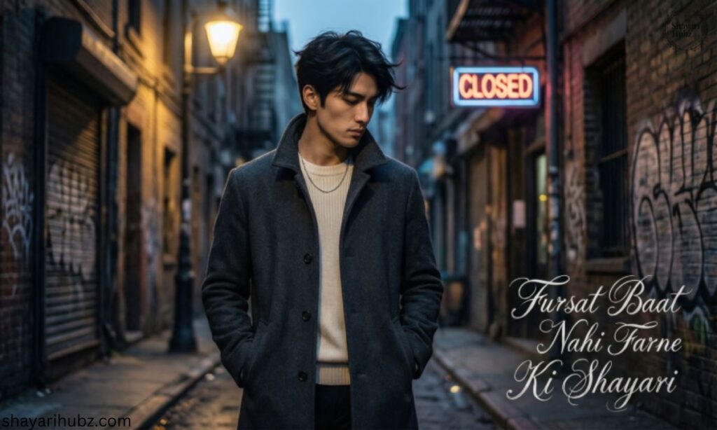 Fursat Baat Nahi Karne Ki Shayari