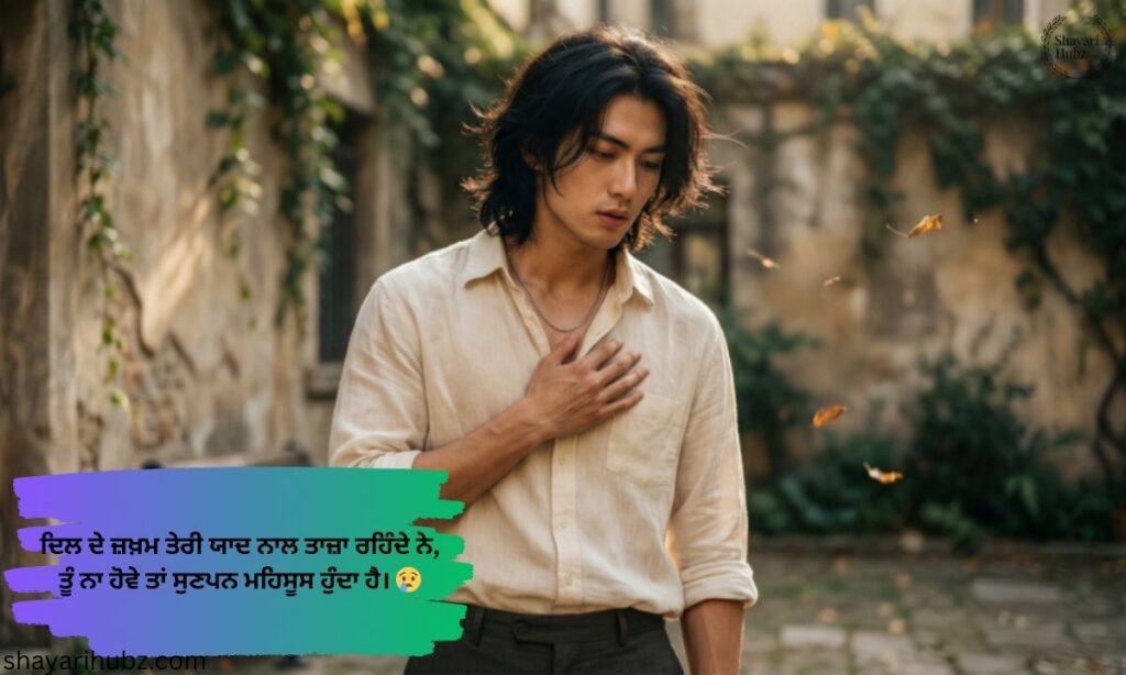 Punjabi Sad Shayari for Boy